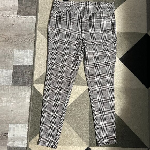 Seven7 Plaid Pull-on Ponte Leggings/Pants Skinny Leg Women's Size XL - Picture 2 of 8